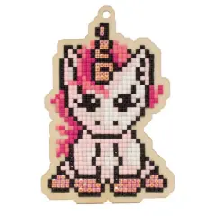 Crafting Spark Pink Unicorn Ornament Diamond Painting Kit