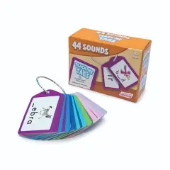 Junior Learning&reg; 44 Sounds Teach Me Tags Demonstration Flashcards