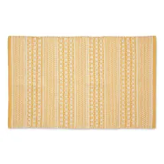 DII&reg; Honey Gold Dobby Stripe Hand-Loomed Rug, 2ft. x 3ft.
