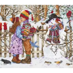 Luca-s First Kiss Counted Cross Stitch Kit