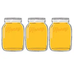 Eureka The Hive Mason Jar Paper Cut-Outs Set