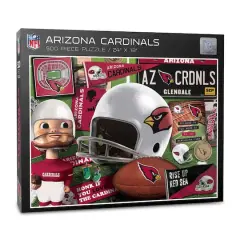 NFL Retro Series 500 Piece Puzzle Arizona Cardinals