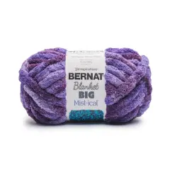 Bernat&reg; Blanket Big Mist-ical&trade; Yarn Grape Mix