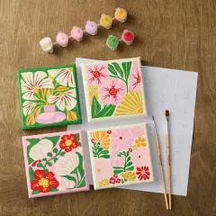 Vector Flowers Paint-by-Number Gallery Mini Kit by Artist's Loft&reg;