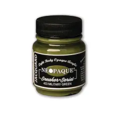 Jacquard Neopaque&reg; Acrylic Paint, 2.25oz. 453 Military Green