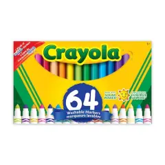 Crayola&reg; Broad Line Washable Markers Variety Pack, 64ct.