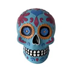 6" Blue Sugar Skull Tabletop D&eacute;cor by Ashland&reg;