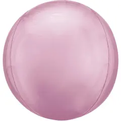 Orbz&reg; 16" Round Matte Balloon Light Pink