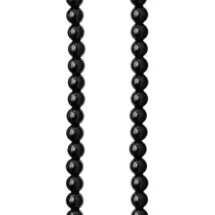 Black Jasper Round Beads, 6mm by Bead Landing&trade;