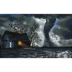 Diamond Dotz&reg; Intermediate Twister Pre-Framed Diamond Painting Kit