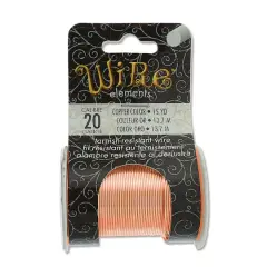 The Beadsmith&reg; Wire&trade; Elements 20 Gauge Tarnish-Resistant Wire Copper