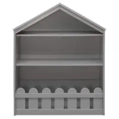 Delta Children Serta Gray Happy Home Storage Bookcase