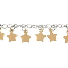 Gold Metal Star Charms, 12mm by Bead Landing&trade;