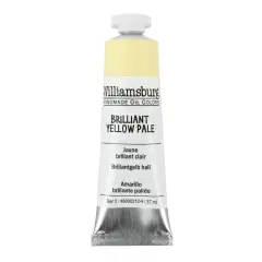 Williamsburg&reg; Artist Oil Colors, 37mL Brilliant Yellow Pale