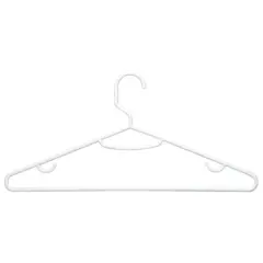 Honey Can Do White Recycled Plastic Hangers, 60ct.