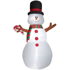 10ft. Airblown&reg; Inflatable Animated Swiveling Snowman