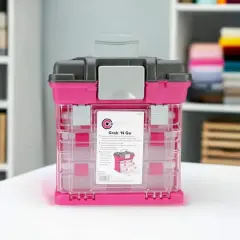 Creative Options&reg; Grab 'N Go Magenta 3-By Rack System