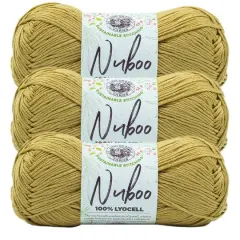 3 Pack Lion Brand&reg; Nuboo Yarn Hazelnut
