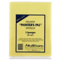 Masterson Sta-Wet&reg; Painter's Pal Palette Sponge Refills, 3ct.