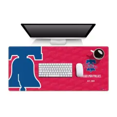 MLB Logo Series Desk Pad Philadelphia Phillies