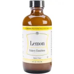 LorAnn Bakery Emulsions Natural & Artificial Flavor, 4oz. Lemon