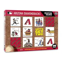 Major League Baseball Licensed Memory Match Game Arizona Diamondbacks