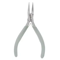 John Bead 4.75" Multi Purpose Classic Slim Stainless Steel Flat Nose Jewelry Pliers