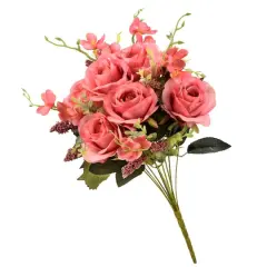 Pink Rose & Mini Flower Bundle
