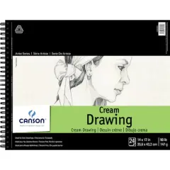 Canson&reg; 1557&reg; Artist Series Classic Cream Drawing Pad