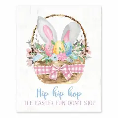 Easter Basket Goodies 8" x 10" Tabletop Canvas