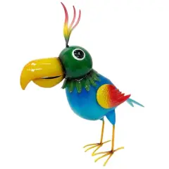 Santa's Workshop 16" Iron Blue Porch Bird