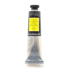Sennelier Extra Fine Artists' Acrylic Paint, 60mL 501 Lemon Yellow Hansa