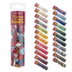 John Bead Nutton but Buttons Mixed Collection Mixed Solid