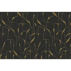 Roommates Ivory Coast Mural Peel & Stick Wallpaper Black/Yellow