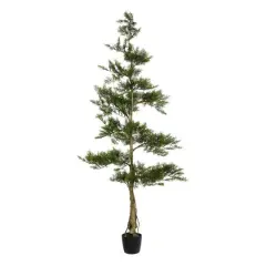 6ft. Potted Artificial Cedar Tree