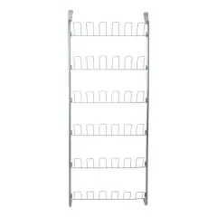Organize It All 18 Pair Over the Door Shoe Rack