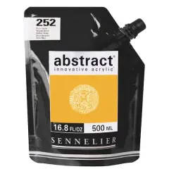 Sennelier Abstract&reg; Innovative Acrylic, 500mL 252 Yellow Ochre