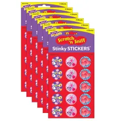 Trend Enterprises&reg; Stinky Stickers&reg; Valentine's Day/Cherry, 6 Packs of 60ct.