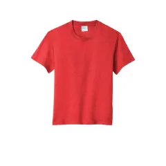 Port & Company&reg; Fan Favorite&trade; Youth Blend T-Shirt Bright Red Heather