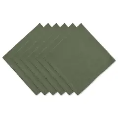 DII&reg; Solid Oversized Napkin, 6ct. Artichoke Green