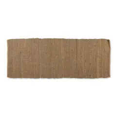 DII&reg; Taupe Rag Rug, 2ft. x 6ft.