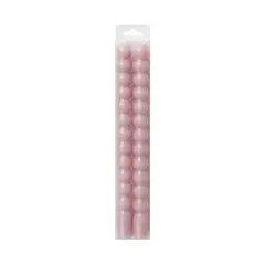 10" Unscented Bubble Taper Candles, 2ct. by Ashland&reg; Mauve