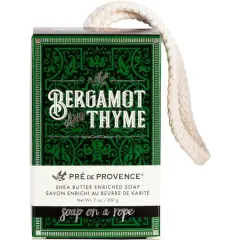 European Soaps Soap on a Rope, 200g Bergamot & Thyme
