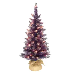 3ft. Pre-Lit Fashion Artificial Christmas Tree, Clear Lights