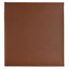 Brown Saffiano D-Ring Scrapbook Album by Recollections&reg;