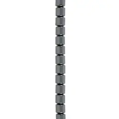 Black Hematite Tube Beads, 4mm by Bead Landing&trade;