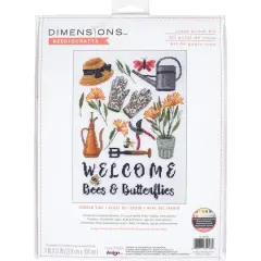 Dimensions&reg; Garden Time Counted Cross Stitch Kit
