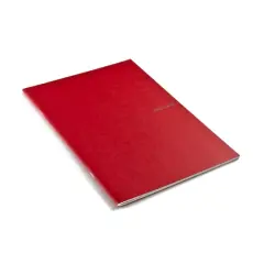 Fabriano&reg; EcoQua Raspberry Blank Notebook, 8.27" x 11.69"