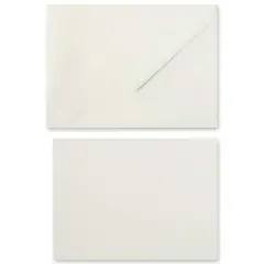 Card & Envelope Set by Recollections&trade;, 5" x 7" Ivory
