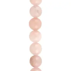 Rose Quartz Round Beads, 12mm by Bead Landing&trade;
